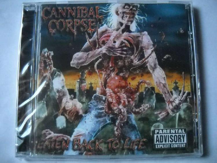 cannibal corpse eaten back to life cd sellado