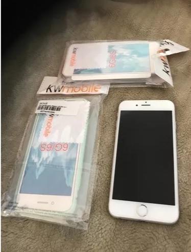 iPhone 6s 64 Gb Silver. Excelente Estado + Funda Sin Cargo