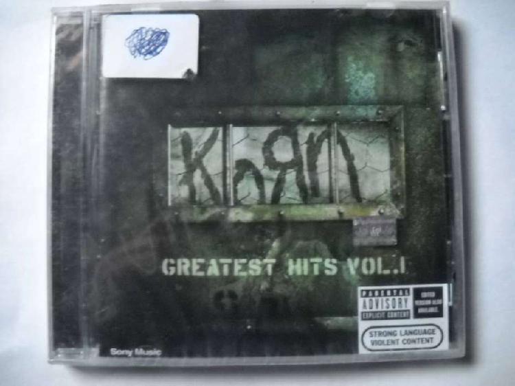 korn greatest hits vol. 1 cd sellado