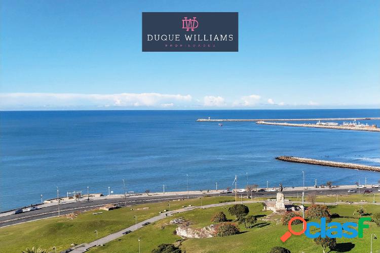 EXCELENTE SEMIPISO SEMINUEVO TRES AMBIENTES CON VISTA AL MAR