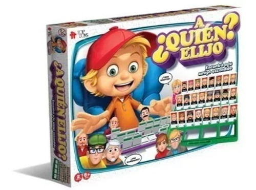 A Quien Elijo Quien Es Quien Juego De Mesa Originaltop Toys