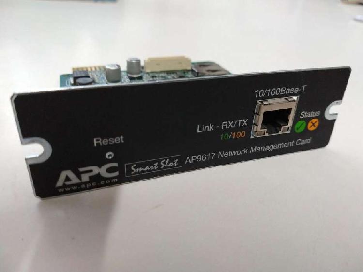 Apc Ap9617 Network Management Smartslot Card (10/100)