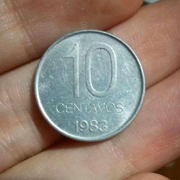 Argentina 10 Centavos 1983 - Aluminio