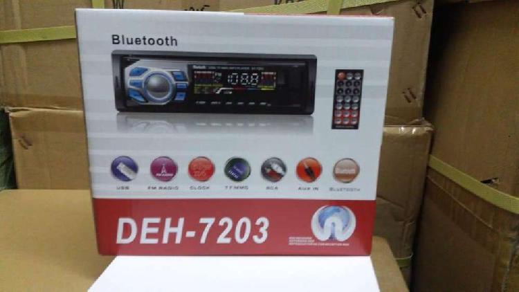 Auto Stereo Deh7203 Usb Bluetooth Mp3 Wma Fm con control