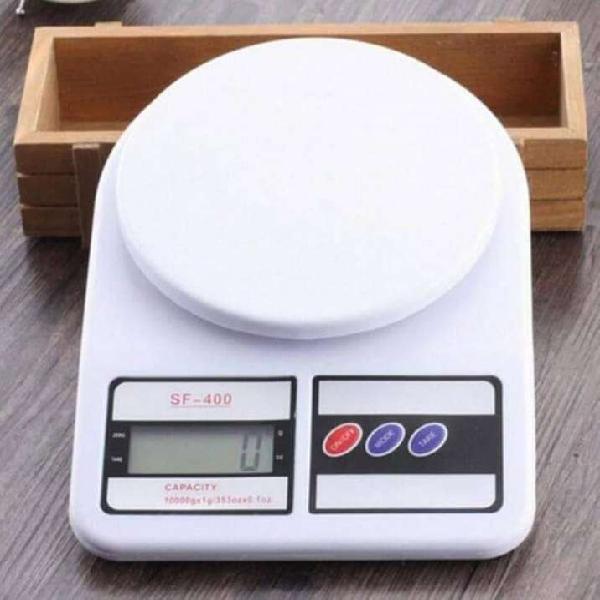 Balanza digital de cocina hasta 10 kg con pilas