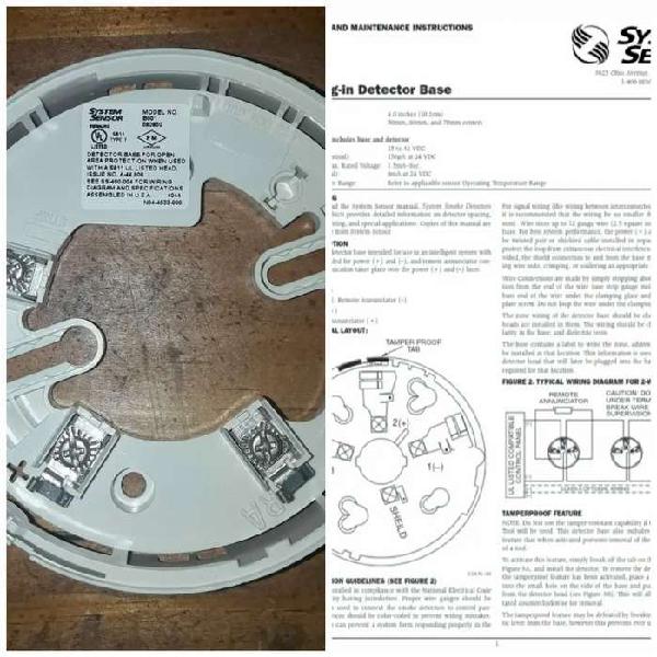 Base para detector B-501