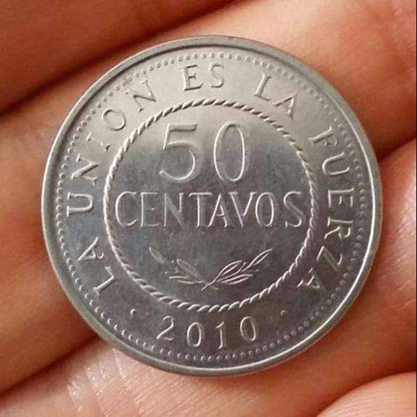 Bolivia 50 Centavos 2010