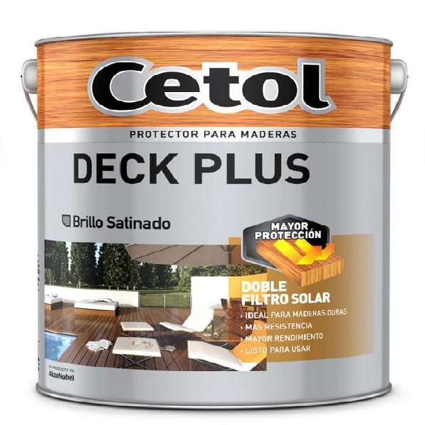 Cetol Deck Plus 4 Lts - Protector Para Pisos Deck