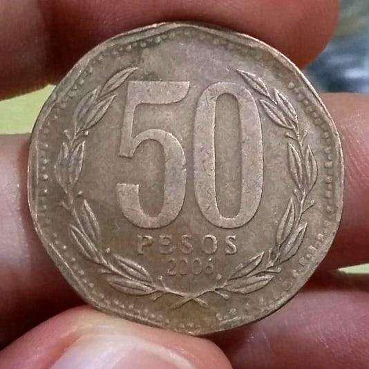Chile 50 Pesos 2006