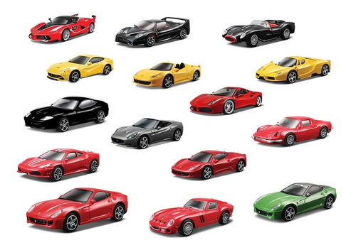 Clarín Colección Ferrari Gt Set 1 De 15 Autos