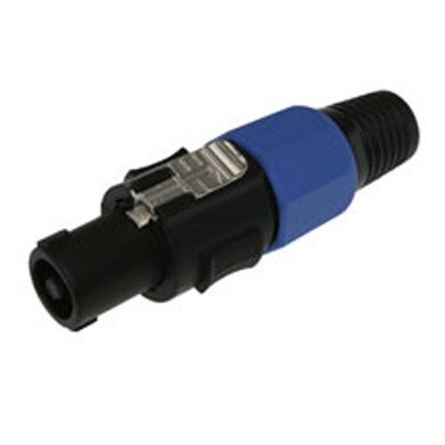 Conector Ficha Speakon Macho 4 Contactos Cable Profesional