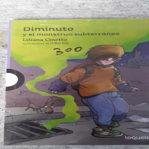 DIMINUTO Y EL MONSTRUO SUBTERRANEO (nuevo)