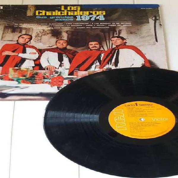 DISCO LP LOS CHALCHALEROS GRANDES ÉXITOS 1974 RCA STEREO 12