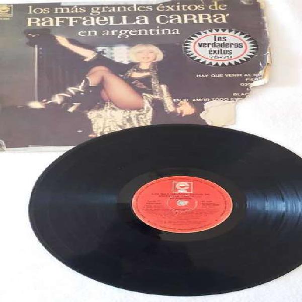 DISCO VINILO LOS MAS GRANDES ÉXITOS DE RAFFAELLA CARRA HAY