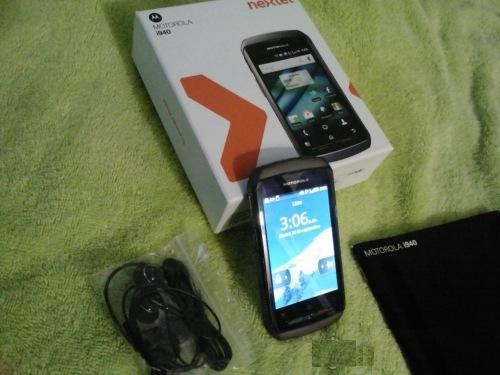 Iden Nextel I940 Black Negro Solo Para Usar Radio Android 21