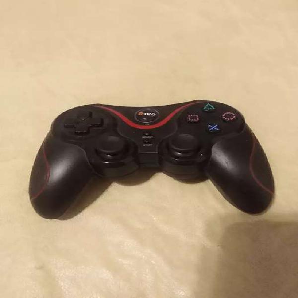 Joystick Neo Ps3 Inalámbrico Negro Bt 3.0 Joypad Nv Ps3b20