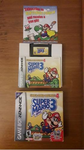 Juego Súper Mario 3 Game Boy Advance Original