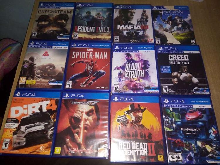 Juegos de PS4 desde 1200$