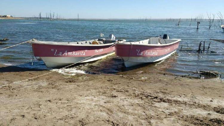 Laguna Chasicó pesca embarcada