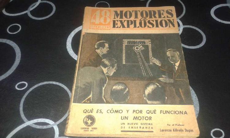 Libro Motores a Explosión. 48 Lecciones.