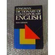 Longman Dictionary of contemporary english.