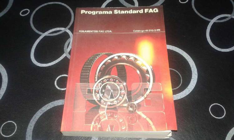 Manual / Catálogo de Rodamientos FAG. En Portugués.