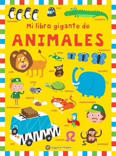 Mi Libro Gigante De Animales - Tapa Dura - Guadal