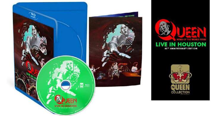 Queen Live in Houston 40th Anniversary Edition Bluray