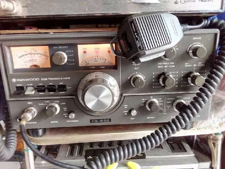 Radio transmisor y receptor kenwood ts 520