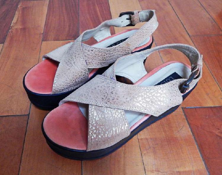 Sandalias de Cuero Talle 37