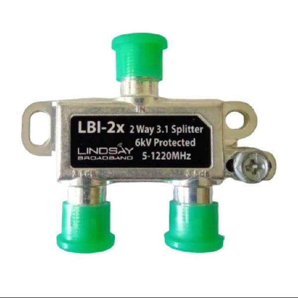 Splitter Derivador Digital de Señal Lindsay LBI 2x Con