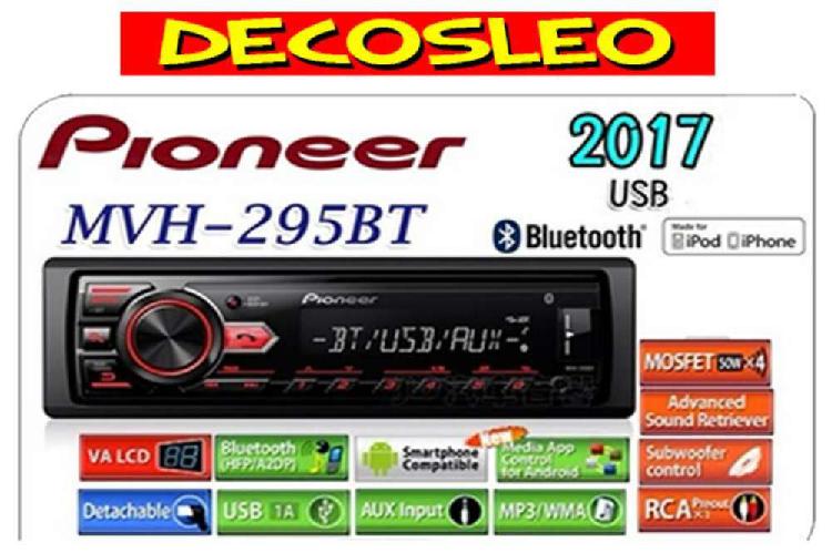 Stereos Pioneer 295bt Nuevos 6 M Gtia !!