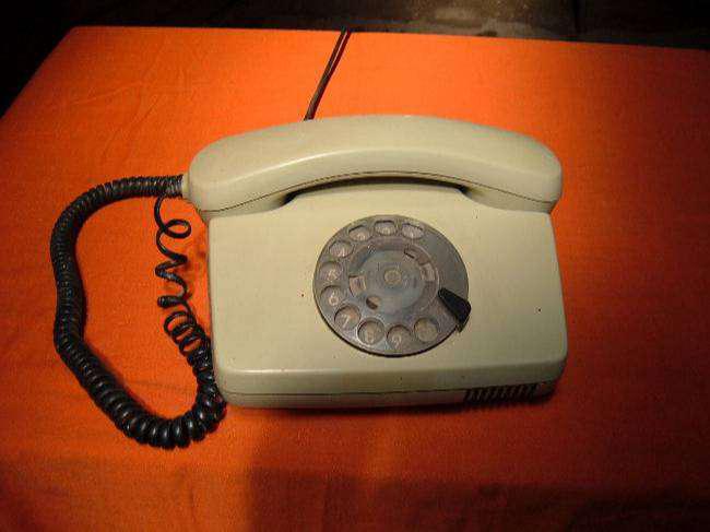 TELÉFONO A DISCO SIEMENS - AÑO 1970