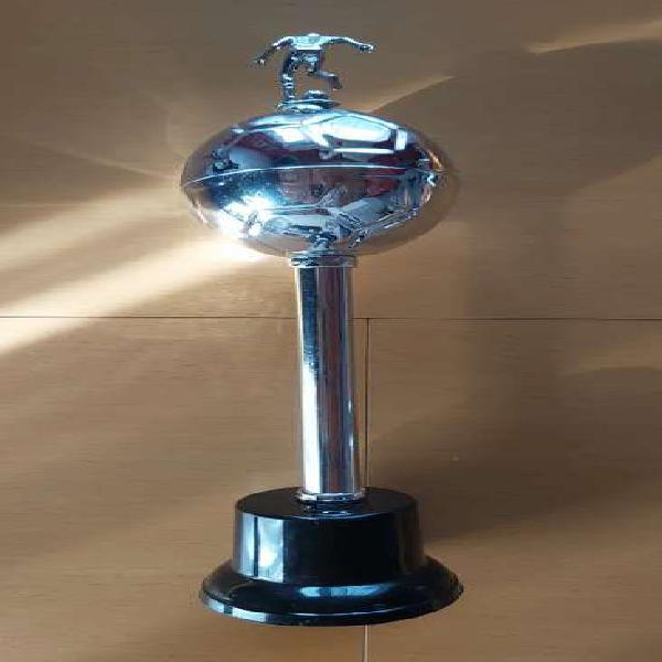 Trofeo de futbol de 48 cm metal y plastico