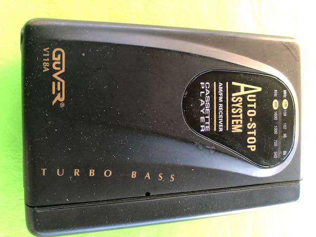 Walkman para cassette / GUVER V118A