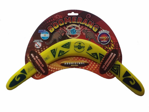 Boomerang Bumeran Aboriginal Diestros Largo Alcance  Mt