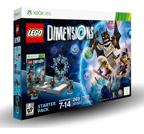 Lego Dimensions Pack Inicial Para Xbox 360 Con Base