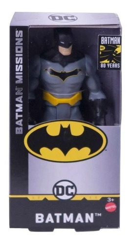 Muñeco Batman Missions 15cm Mattel Original!!