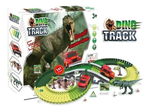 Pista Flexible Dino Track Cars Original Next Point