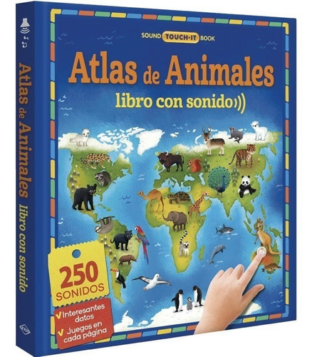 Atlas De Animales Libro Con Sonido (lexus)