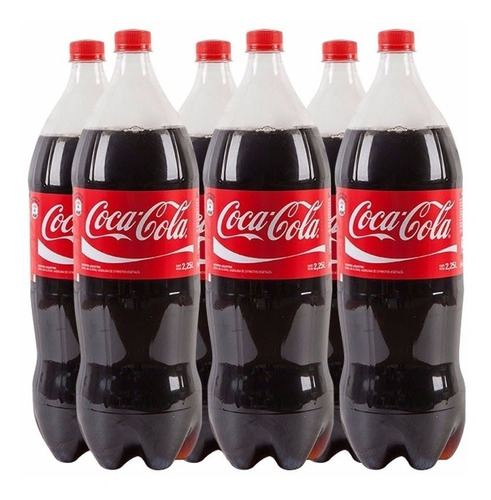 Coca Cola 2.25lts Pack 6 Unidades - Perez Tienda -