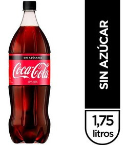 Coca Cola Sin Azúcar De 1,75l