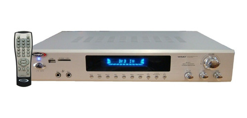 Consola Amplificador Usb-sd-fm-mic-c.remoto 600w Potenciada