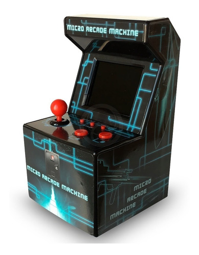 Consola Retro Arcade Microfichines Kanji 200 Juegos 8-bit