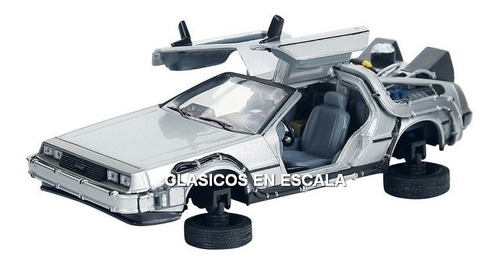 Delorean Back To Future 2 Fly Wheels - M Welly 1/24