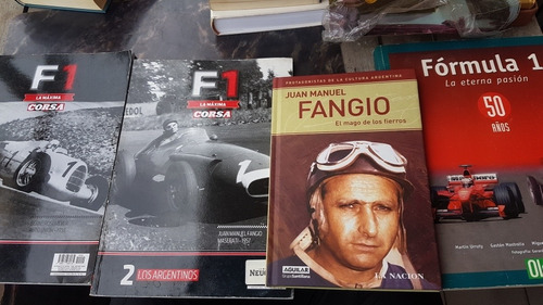 Libro Fangio Corsa Los Inicios Los Argentinos Y F1 50 Años