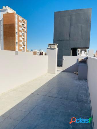 Monoambiente al frente - Terraza exclusiva y balcón -