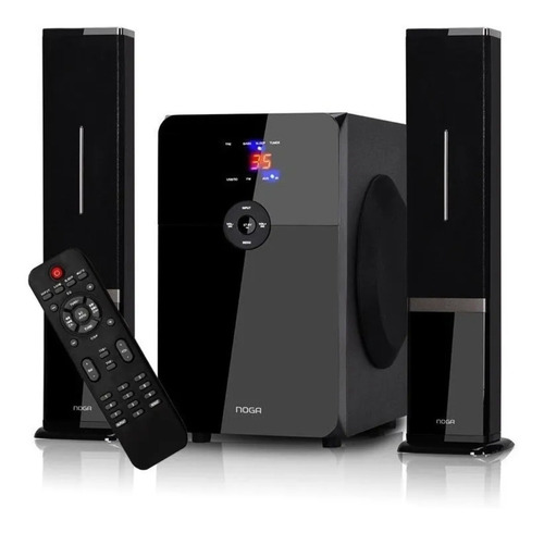 Sistema De Parlantes 2.1 Noga Vulcano 70w Home Theatre