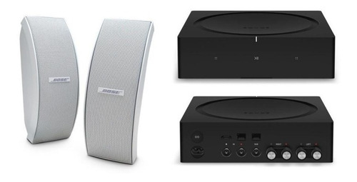 Sonos Amp With 2 Parlantes Bose 151 Se _1