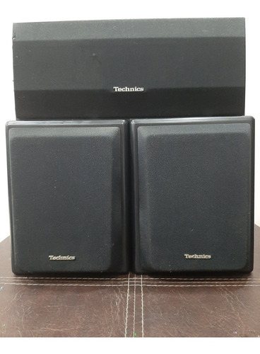 Technics Surround Doble Parlantes Y Central Made In Usa